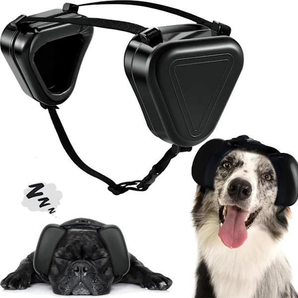 Høreværn til hunde, høreværn, justerbare, støjreducerende, høreværn til hunde, kæledyr -FD3-