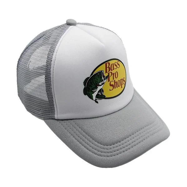 Bass Pro Shop Outdoor Cap Trucker-lippalakki verkko - Miehet ja naiset Yksi koko sopii kaikille Snapback-kiinnitys - Täydellinen metsästykseen ja 
