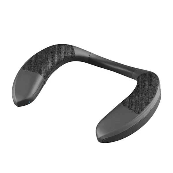 Halskjede Bluetooth-høyttaler, Nakkehøyttaler Bluetooth Trådløs, Bærbar Høyttaler, Ekte 3D Stereolyd, Bærbar Lydbekledning, IPX4, For Hjemmesport 