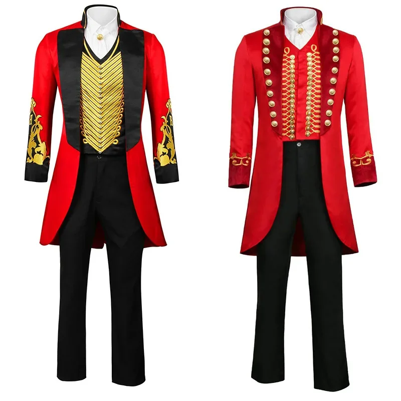 AliExpress - Costume de cirque pour hommes adultes PT Barnum, plus grand Showman, Costume d'halloween, uniforme de spectacle