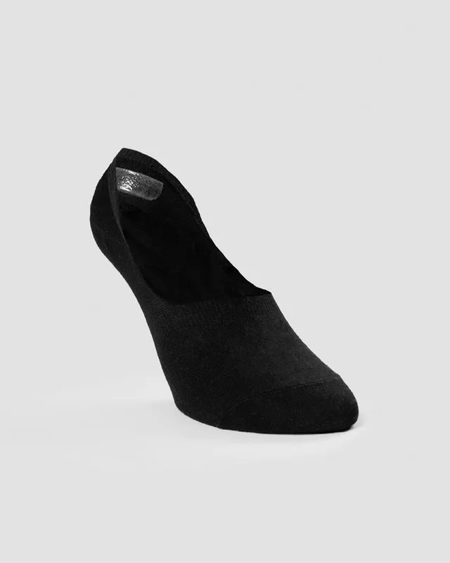 ICANIWILL - Invisible Socks Black Treenivaatteet ICIW:ltä