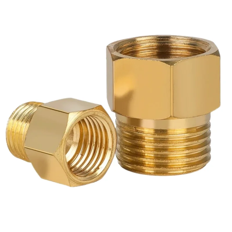 AliExpress - Für Manometer-Umrüstverbindung, Messingrohr-Schnellverbinder-Adapter, M14 x 1,5, M20 x 1,5, Reduzierhülse, Außen- und Innengewinde