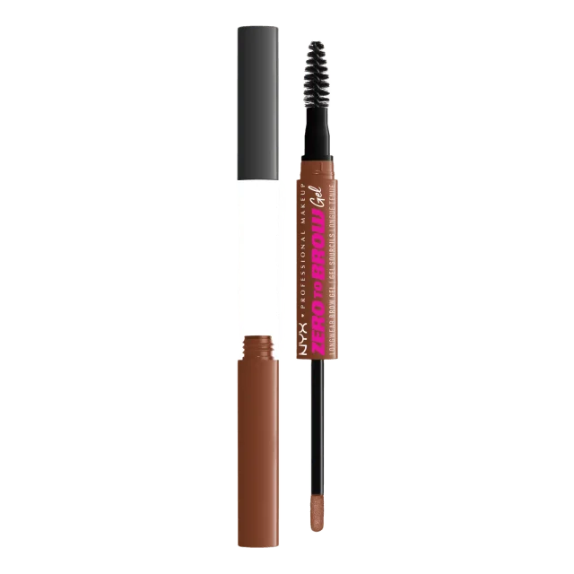NYX Professional Makeup Zero To Brow Longwear Gel Ögonbryn Unisex Brun ONESIZE