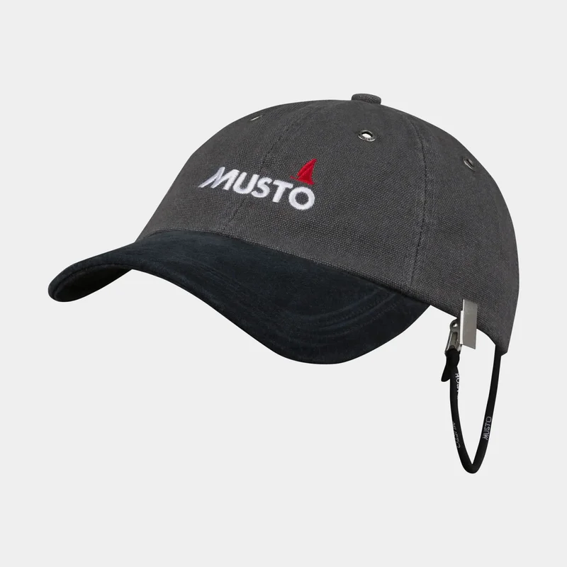 Casquette de voile Musto Evolution Original Crew Cap, Dark Grey, One-Size