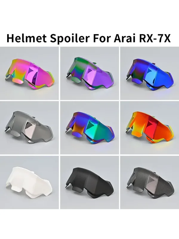 AliExpress - Becquet de casque de Moto, garniture arrière pour Arai RX-7X RX7X vz-ram RX7V RX7 Casco Moto, accessoires de haute qualité