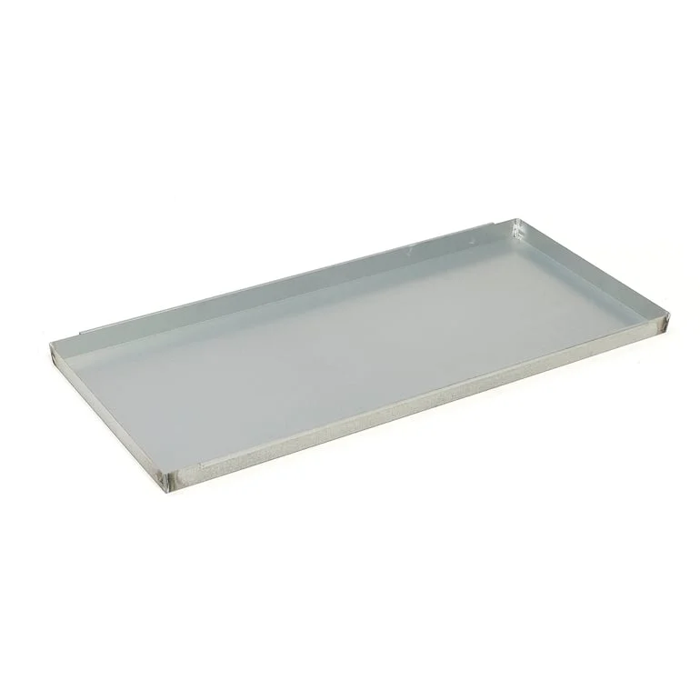 Uppsamlingskärl till kemikaliehylla, 29 liter, 1200x550 mm, passar 1200x600 mm