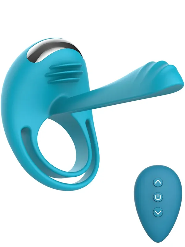 ToyJoy Passionate Joy Stick C-Ring Remote Penisring med vibrator - Blushme.se