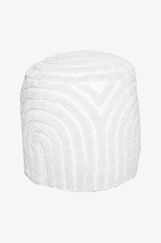 Nordic Furniture Group - Puff Buffy rund - Vit - Fotpallar & Sittpuffar - Från Homeroom