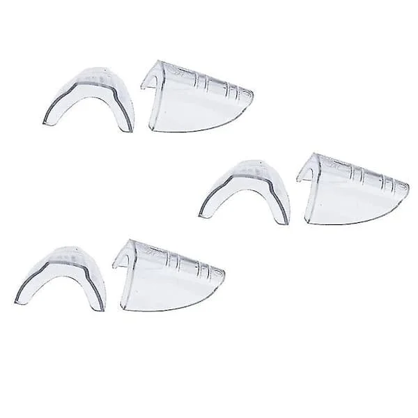 3 par vernebriller sidebeskyttere klare sider for vernebriller passer til små til mellomstore briller
