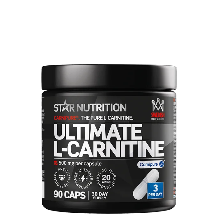 Star Nutrition Ultimate L-Carnitine Fettforbrenner 90 kapsler