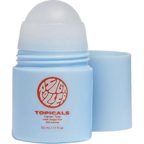 Topicals High Roller Ingrown Hair Serum | Roll-on Tonic för att lugna irriterad hud i ansiktet, armhålorna och bikinilinjen (2 st)