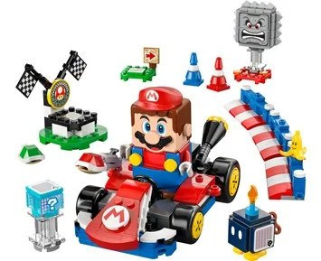 LEGO-Super Mario Mario Kart – interaktiv LEGO Mario og Standard Kart 72043-LEGO Mario Kart – Mario og Standard Kart 72043-LEGO-LEGO