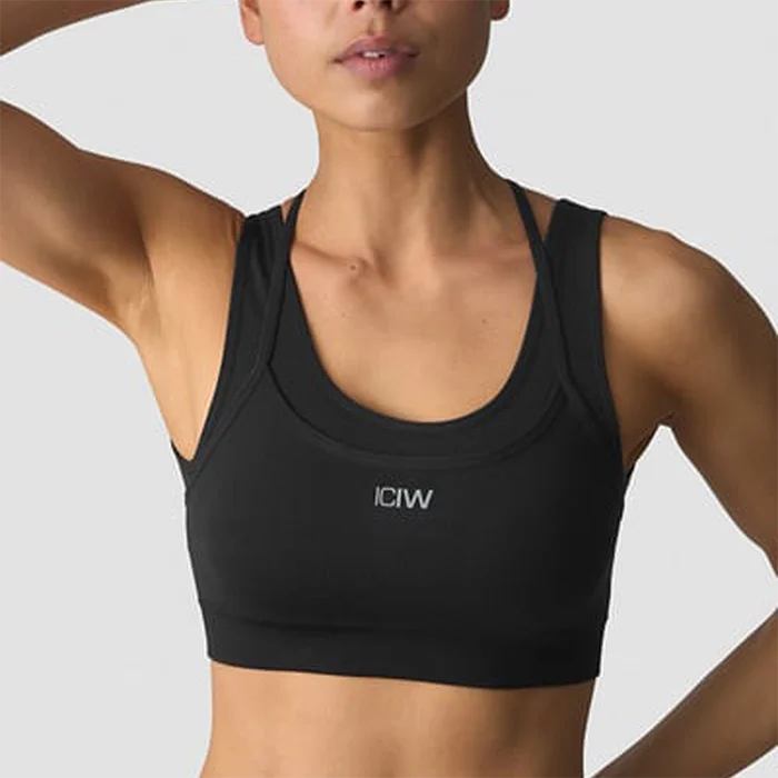 ICANIWILL Mirage Sportsbh Svart