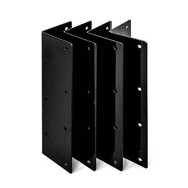 Set of 4 Raised Garden Bed Corner Brackets with Wood Screws for 20-24 Inch Bed for Vegetable Planting