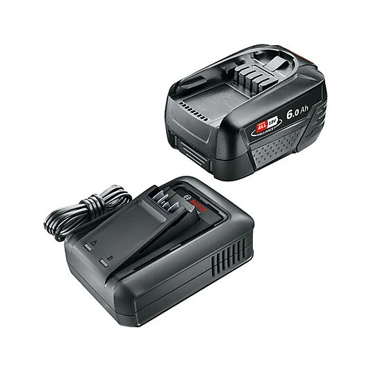 BOSCH Batterisett 18v 6,0ah med lader AL 18V-44