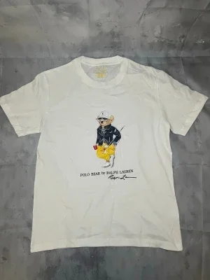 Vit Polo Bear t-shirt från Ralph Lauren