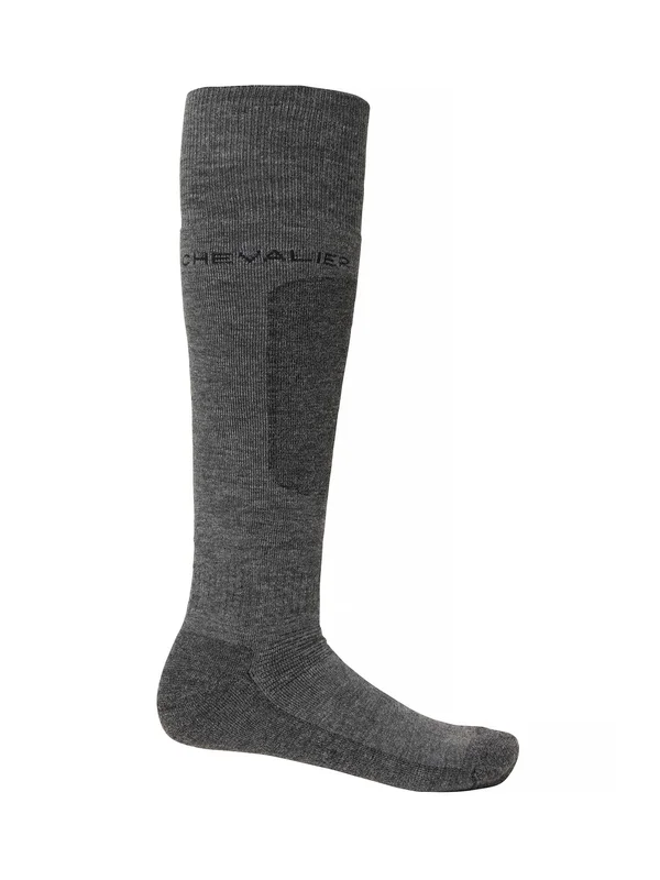 Chevalier High Boot Wool Socken, Herren - Olivgrün, Merinowolle-Ideal für Jagd & Trekking, Feuchtigkeitstransport, wärmeregulierend