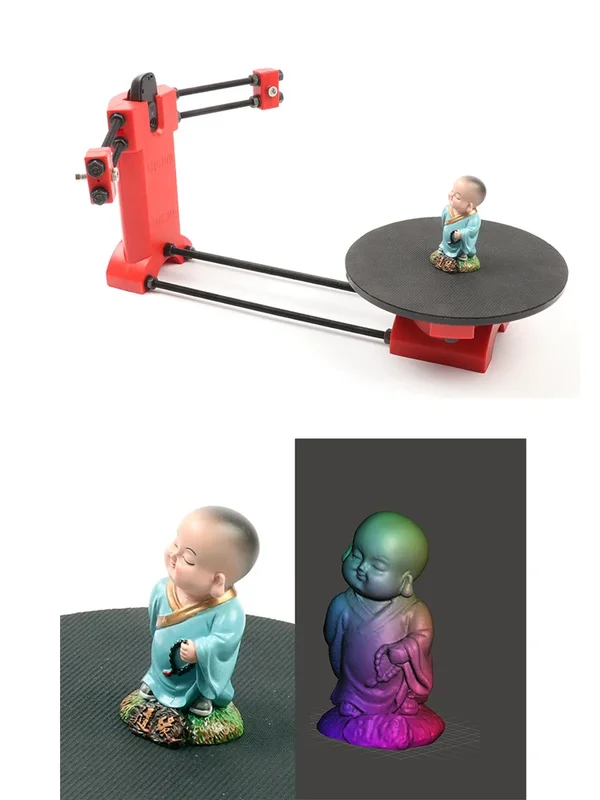 AliExpress - HE3D 3D-Scanner-DIY-Kit, rote Spritzgusskunststoffe, Laser-C270 Webcam Reprap Open Source 3D-Scanner für 3D-Drucker