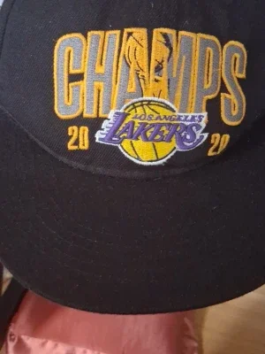 Svart Lakers Champs keps New Era