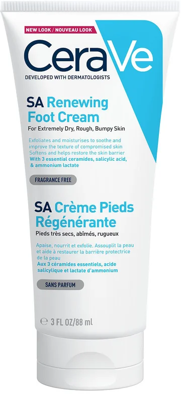 CeraVe SA Renewing Foot Cream 88 ml, Mænd, Kropspleje, Fodpleje