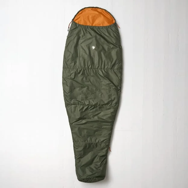 Fjällräven Abisko Summer Lite Sleeping Bag in Olive, Primaloft | Size: Regular