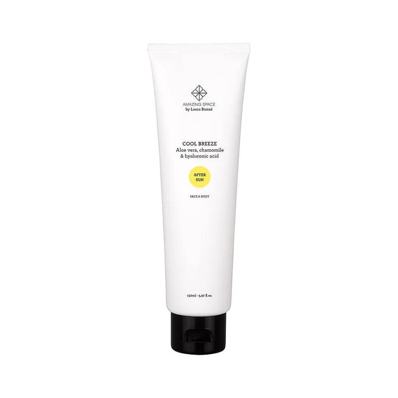 AMAZING SPACE Cool Breeze - Aloe vera aftersun for face & body 150ml, Hudpleje, Solcreme & Solpleje, Aftersun