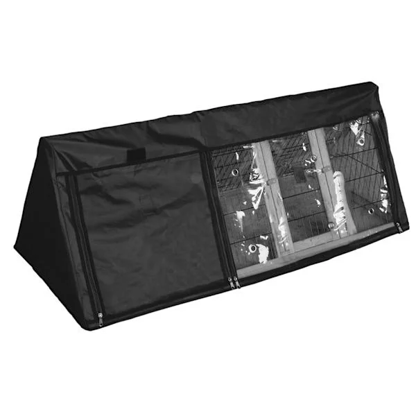 Cover Slitstark Oxford-tygbur som täcker ventilationshål Klart fönster
