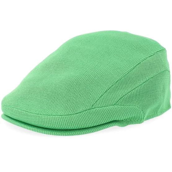 Kangol - Grün flatcap Cap - Kg Tropic 507 Retro Green Flat Cap @ Hatstore