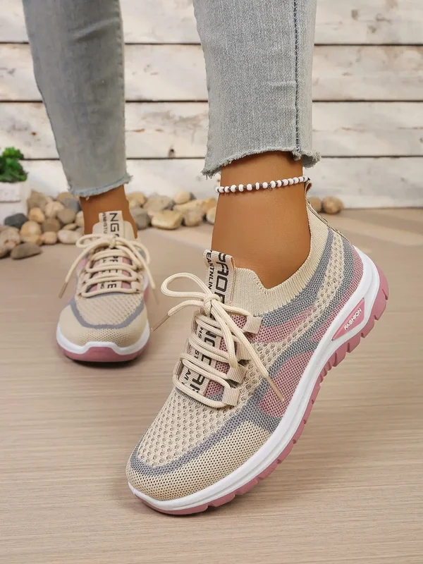 AliExpress - Damenschuhe Zweifarbige Arbeitsschuhe für Damen, Einzelschuhe, lässige Sneaker-Schuhe für Damen 2026, Schuhe mit kostenlosem Versand