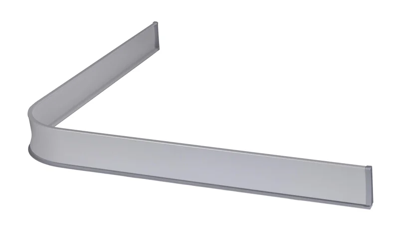 Leijma 8202 Duschsarg vinkel, silver 130x130 cm, Badrum