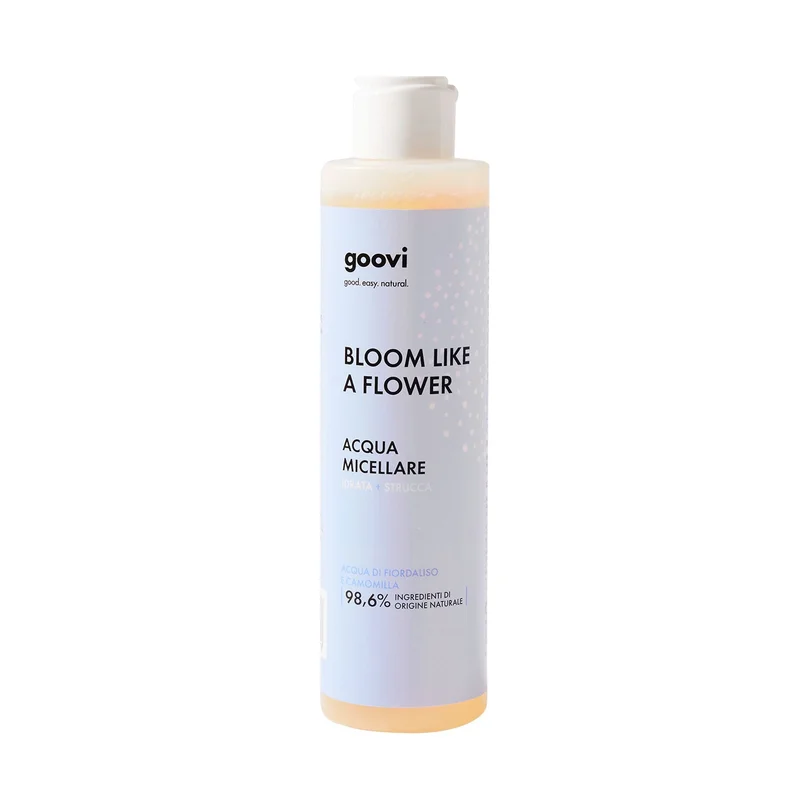 Goovi Viso Acqua Micellare BLOOM LIKE A FLOWER 200ml - Acqua detergente