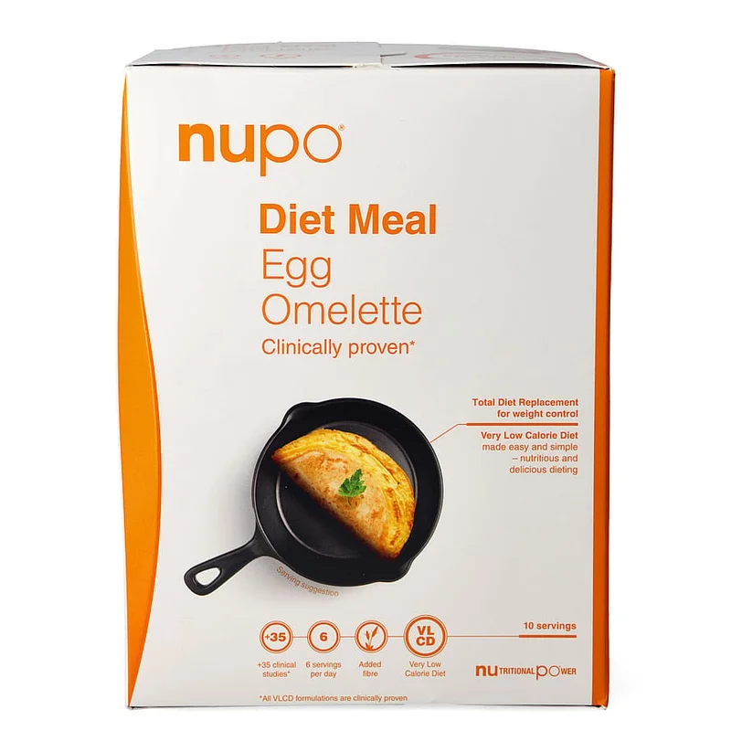 Spar 25% • Køb 2, Nupo Diet Meal Egg Omelet, Sport & Velvære, Vægtkontrol, Kost- Og Måltidserstatning