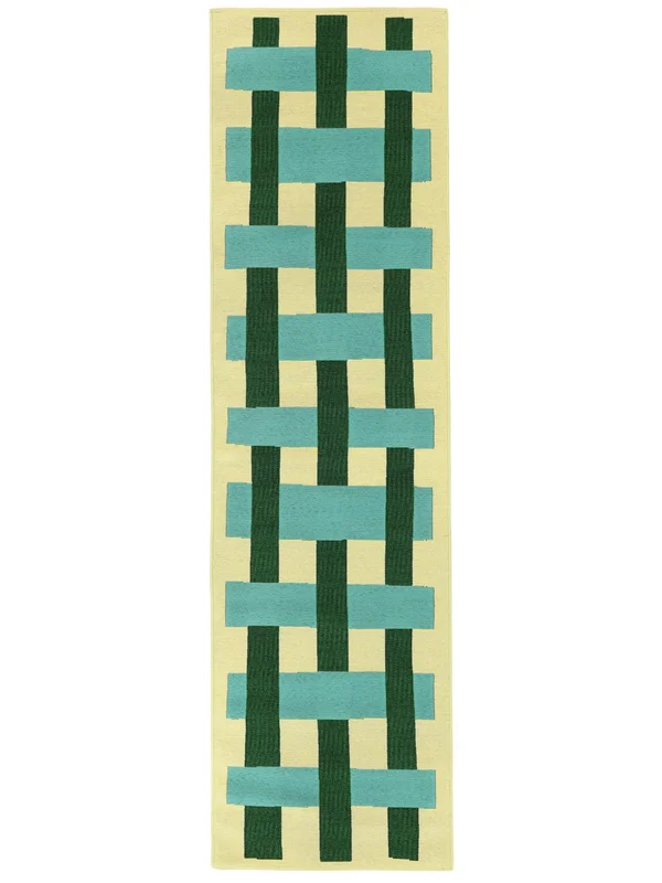 Läufer 80X300 Charlie Teppich - Grün