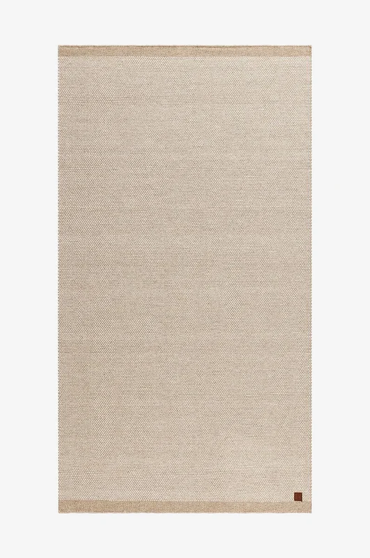 KM Home - Ullteppe Sandhamn - Beige - Ulltepper - 75X150 - Fra Homeroom
