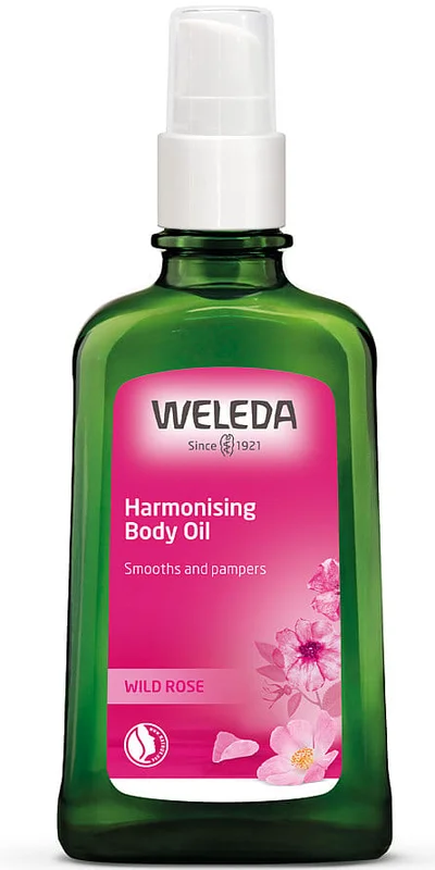 Weleda Body Oil Wild Rose Weleda 100 ml, Hudpleje, Kropspleje, Kropsolie