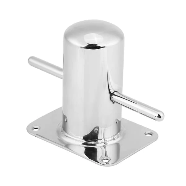 Stainless Steel Boat Samson Post Cross Bollard Mooring Bit for Marine Yacht 120mm*90mm