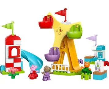 LEGO-LEGO DUPLO Greta Gris Tivoli 10453-LEGO DUPLO Peppa Gris Tivoli 10453-LEGO-LEGO