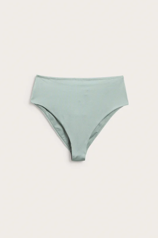 Kappahl | Bikinitrosa brazilian high leg Ljusgrön L | Dam