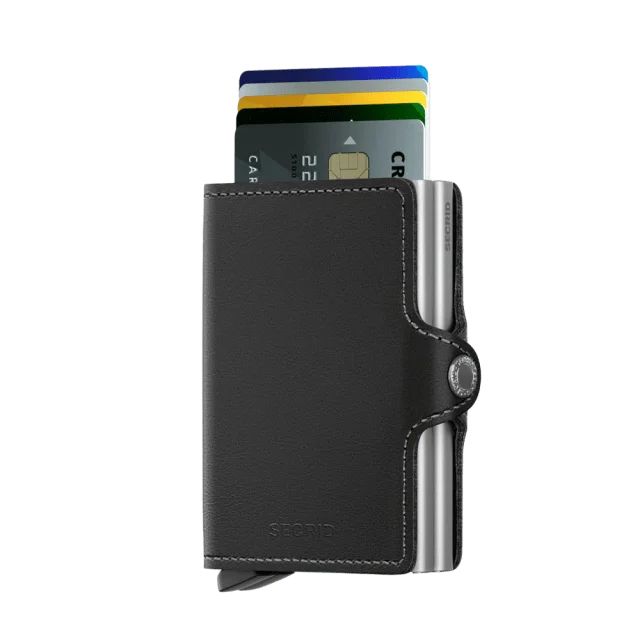 Secrid Twinwallet Original Black Plånböcker & korthållare Herr Svart ONESIZE