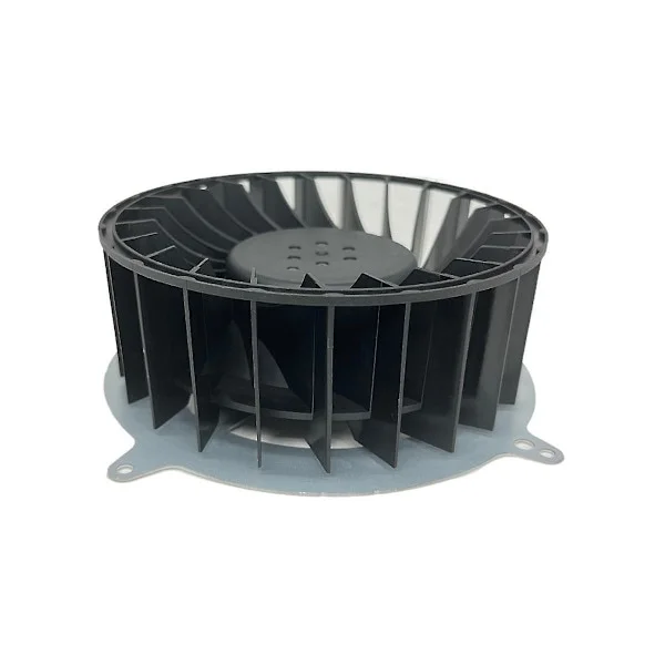 150 mm centrifugalfläkt DC 12V 24V DC Tyst luftrenare centrifugal kylfläkt