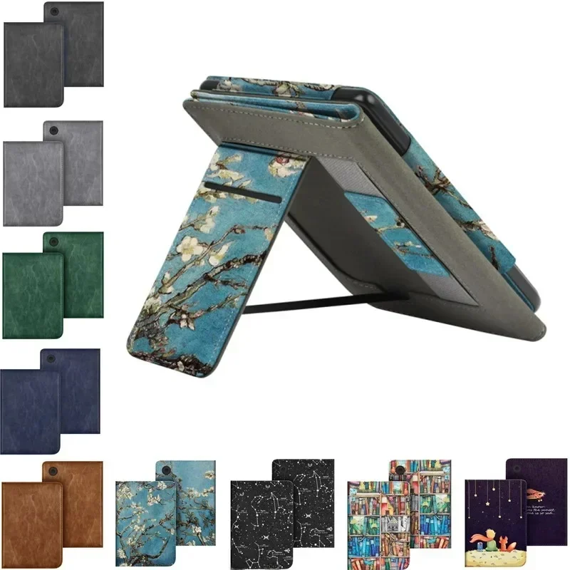 AliExpress - Voor KOBO Clara Kleur/BW/2E Kleur 6 ''EReader Case 2024 N367 Smart Cover HandStrap Stand funda Auto Sleep/Wake Beschermende Shell