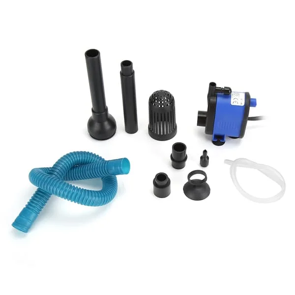 ZY VS 3 i 1 Akvarie Lydløs Filter Nedsænkbar Pumpe Fisketank Iltning CN Stik 220 240v