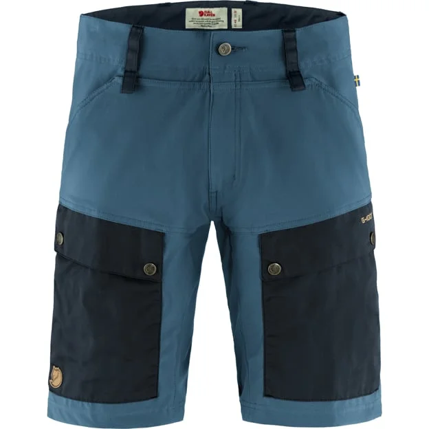Fjällräven Men's Keb Shorts in Dark Navy/Uncle Blue | Size: 52, G-1000/Polyamide/Polyester