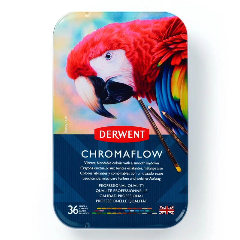 Derwent Chromaflow Farveblyanter sæt 36 stk