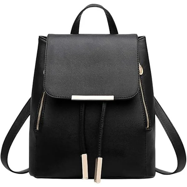 Women's Backpack, Small PU Leather Backpack, Mini Backpack, Fashionable Backpack, Handbags, Stylish, Anti-theft, Waterproof, Casual Daypack for School