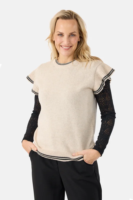 SIGNATURE - Strik Vest - Sand