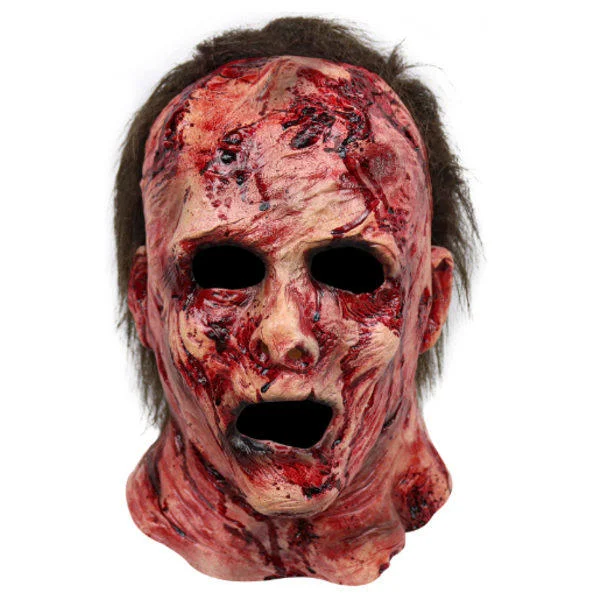 Halloween Horror Maske, Blodig Maske Halloween Dødningehoved Maske A A