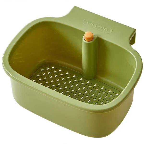 Sink Drain Basket Faucet Hanging Sink Strainer Automatic Draining Sink Filter Kitchen Food Waste Residue Food Catcher