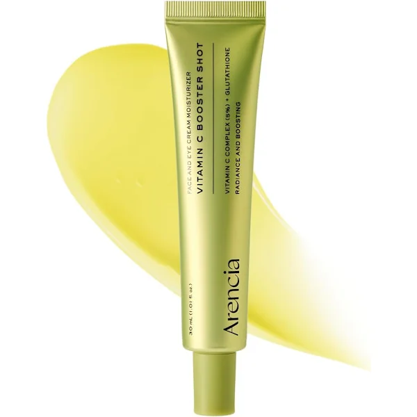 Arencia C-vitamin Booster Shot Serum med glutation, niacinamid och E-vitamin för strålande hud, 30 ml
