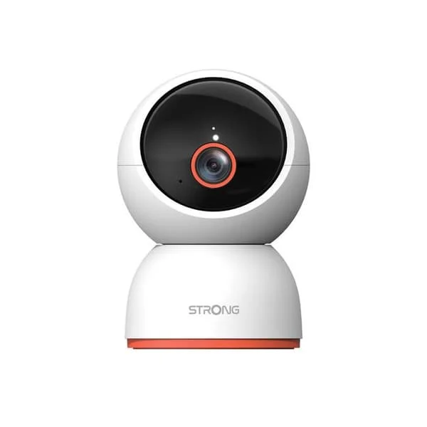 STRONG - SHC08IR0-W - WiFi-övervakningskamera - 4K (8MP) - Baby- och husdjursdetektering - Pan/Tilt - Nattseende - Tvåvägsljud